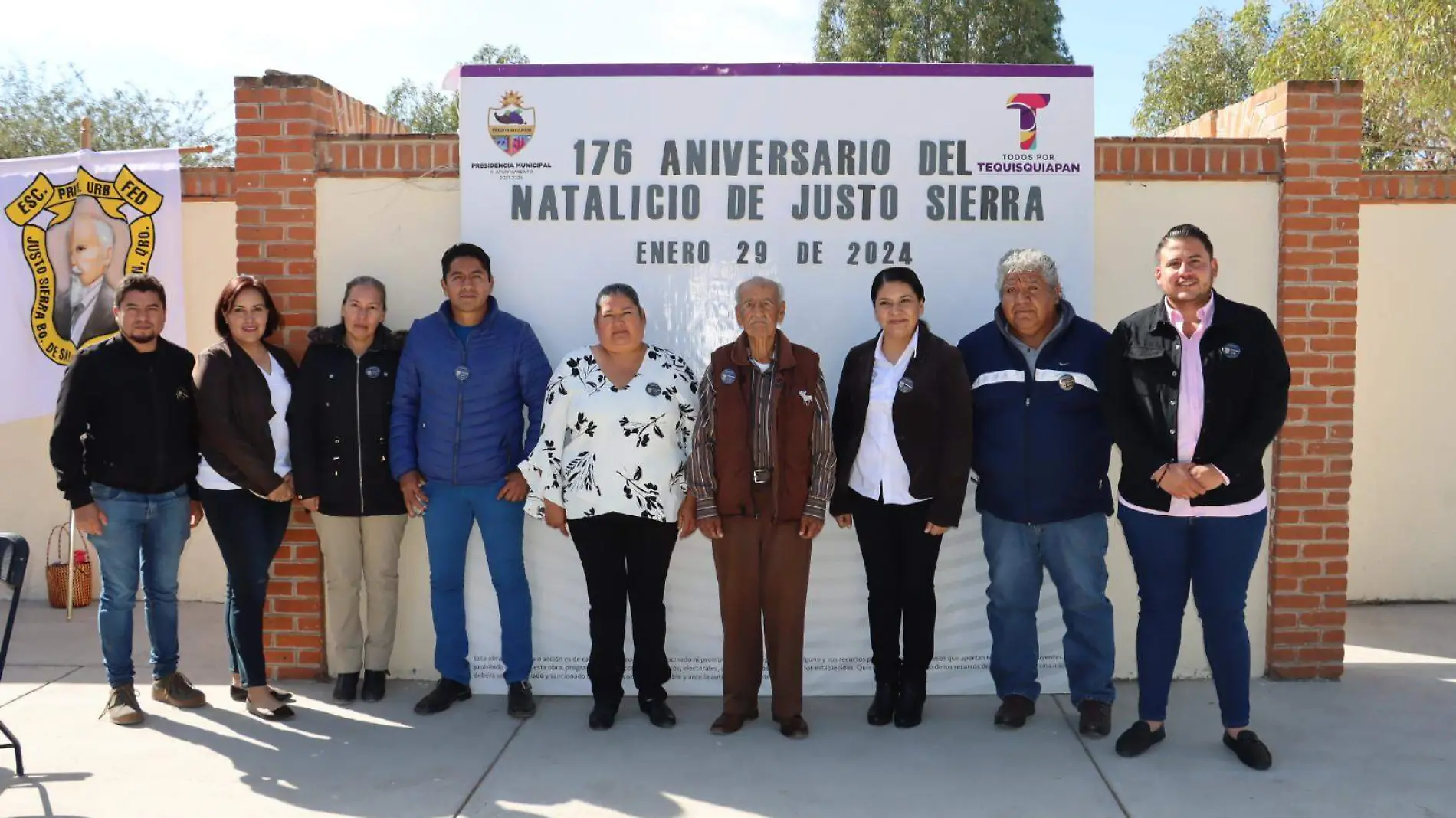 FOTO PRINCIPAL SJR Conmemoraron el natalicio de Justo Sierra